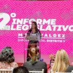 Trabajamos para escribir una mejor historia para Zacapu: Mónica Valdez