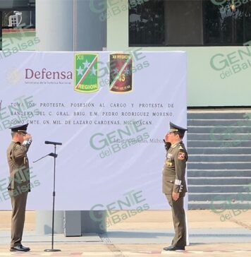 General Brig. Pedro Rodríguez Moreno, asume comandancia de Guarnición Militar de LC