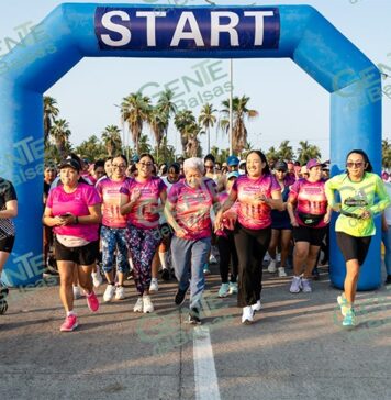 Más de 500 mujeres participan en la carrera “Mujeres con Fuerza” en Lázaro Cárdenas