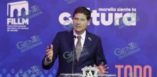Alfonso Martínez inaugura 5ta Feria Internacional del Libro y la Lectura de Morelia