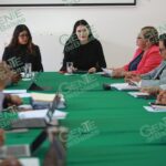 Presidenta de Asuntos Electorales, Diana Espinoza, se reúne con Consejeros del IEM