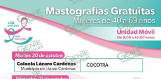 SSM lleva mastografías gratuitas a siete municipios de Michoacán