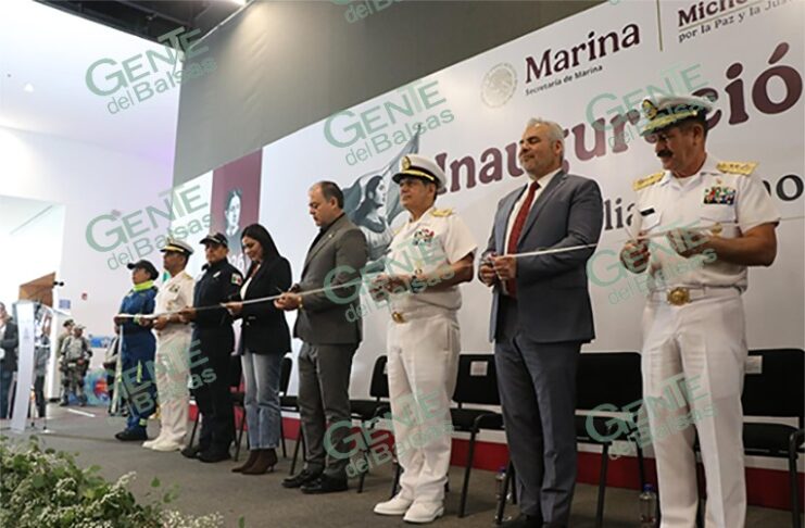 Reconoce Baltazar Gaona labor de la Secretaría de Marina durante inauguración de Expomar 2026