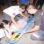 Grave motociclista al accidentarse con su unidad