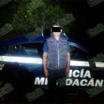 Detienen a presunto ladrón de vehículo