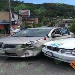 Provoca congestionamiento vial choque en Zihuatanejo