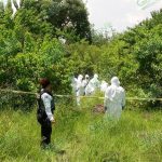 Localizan cadáver de un hombre envuelto en un inflable