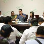 Firma Gobernador Solicitud de Declaratoria de Emergencia para Peribán