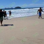 Rescatan a 2 turistas de Guanajuato a punto de ahogarse en Ixtapa
