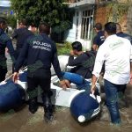 SSP despliega más de 400 elementos para auxiliar a damnificados por las lluvias