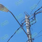 Alumbrado público de LC colapsado en un alto porcentaje