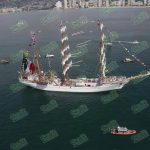 Dan la bienvenida en Acapulco al “Caballero de los Mares”