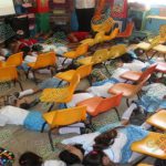 Enseñan a niños a tirarse al piso en balaceras en kínder de Petatlán