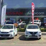 Roban autos nuevos de una agencia Nissan