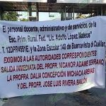 Piden maestros a diputado del PRD no meterse en conflicto educativo