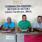 Magisterio del SNTE también se van a paro indefinido de labores