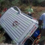 Se accidentan paramédicos en la Autopista Siglo XXI