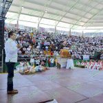 Saluda Gobernador a niños y jóvenes misioneros del país