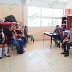 Oscar de La Peña Carmona atiene peticiones de la Secundaria Técnica No. 153