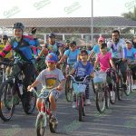 Puerto LC celebró con caminata y ciclotón el Día Internacional de la Mujer