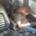 Asesinan a balazos a conductor de un Jetta