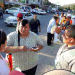 Jefatura de tenencia de El Habillal se sumó a la jornada de limpieza del domingo en la carretera costera