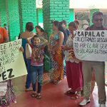 Colonos protestan por el pésimo servicio de agua potable