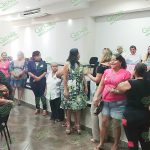Laura Carmona festejó en grande a madres porteñas