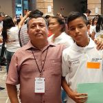 Alumno de primaria de Guacamayas participa en el Primer Parlamento Infantil del estado