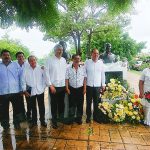 A pesar de la lluvia, en emotiva ceremonia entregan la Presea Daniel Vargas Rivera