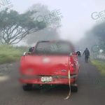Dentro de una batea de camioneta, dejan a tres hombres muertos