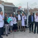 Llega nueva ambulancia para clínica del ISSSTE de LC