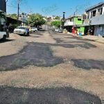 Se mantienen acciones de bacheo en Las Guacamayas