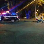En Uruapan se enfrentan policías y sujetos armados
