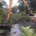 Por concluir limpieza de canales pluviales en Guacamayas; hay 70% de avance