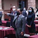 Rinde protesta Armando Pérez Gálvez, como magistrado del STJE