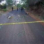 Dejan 7 muertos, algunos desmembrados, sobre la carretera Tangamandapio-Los Hucuares