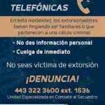 Exhorta FGE a no contestar llamadas telefónicas desconocidas