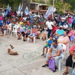 Colonos de Las Guacamayas cierran filas con Silvia Estrada