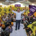 Los marrones amenazan y fabrican mentiras: Carlos Herrera frente a 15 mil personas en Zacapu