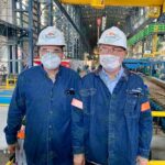 Subsecretario de Industria y Comercio visita nuevo laminador de ArcelorMittal
