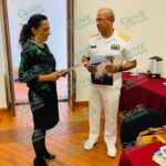 Diputadas dan seguimiento a iniciativa para conmemorar a la Armada de México en el Congreso del Estado