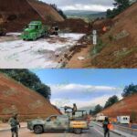 Hoy, probable reapertura de la autopista siglo XXI en tramo derrumbado