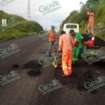 Autopistas Michoacán realiza bacheo y reencarpetamiento de la Siglo XXI