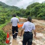 Rehabilita Gobierno estatal vías afectadas por las lluvias