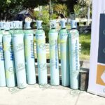 Dona Ternium en Aquila tanques de oxígeno medicinal para enfermos Covid