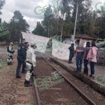 A través del diálogo, SSP libera las vías del tren en Uruapan y Pátzcuaro