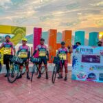 Ciclistas de Zihuatanejo emprenden trayecto hacia Cancún