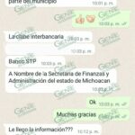 Vía WhatsApp, intentan defraudar a nombre de Secretaría de Finanzas y Administración de Michoacán