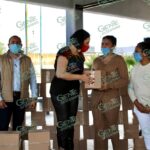 La Diputada Adriana Hernández entrega despensas a internos del Centro Penitenciario La Piedad